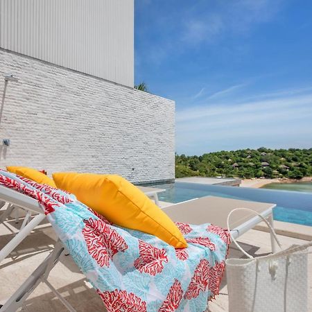 Beachside Villa - B18 - At Bayside Luxury Villas Samrong Bay Beach, 4 Bed 5 Bath, Sea & Sunset Views, Only 200M Walk To The Beach Choeng Mon Eksteriør bilde