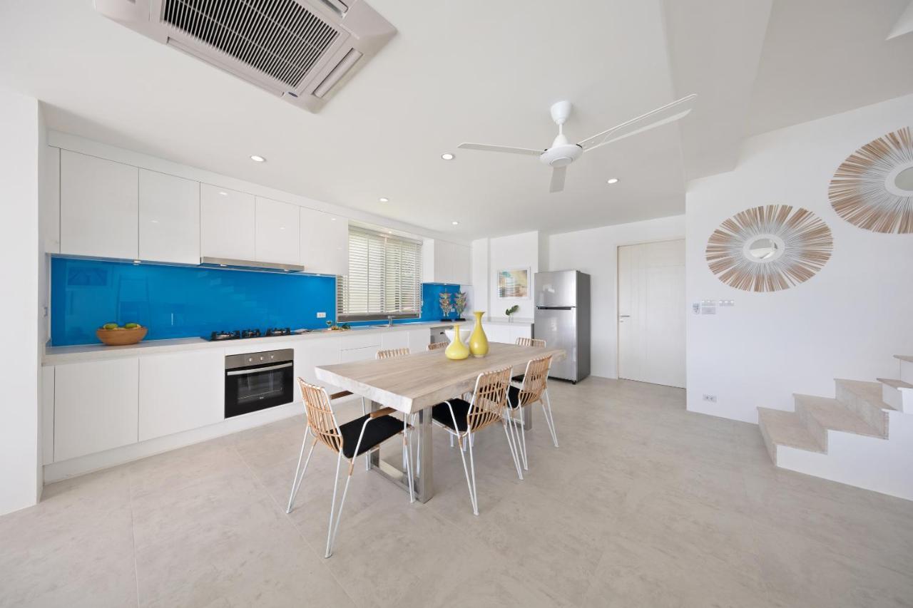 Beachside Villa - B18 - At Bayside Luxury Villas Samrong Bay Beach, 4 Bed 5 Bath, Sea & Sunset Views, Only 200M Walk To The Beach Choeng Mon Eksteriør bilde