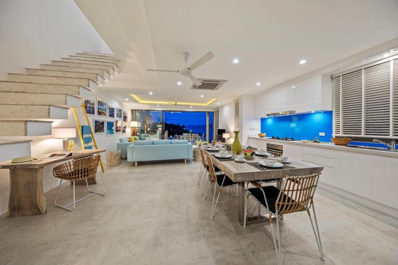 Beachside Villa - B18 - At Bayside Luxury Villas Samrong Bay Beach, 4 Bed 5 Bath, Sea & Sunset Views, Only 200M Walk To The Beach Choeng Mon Eksteriør bilde