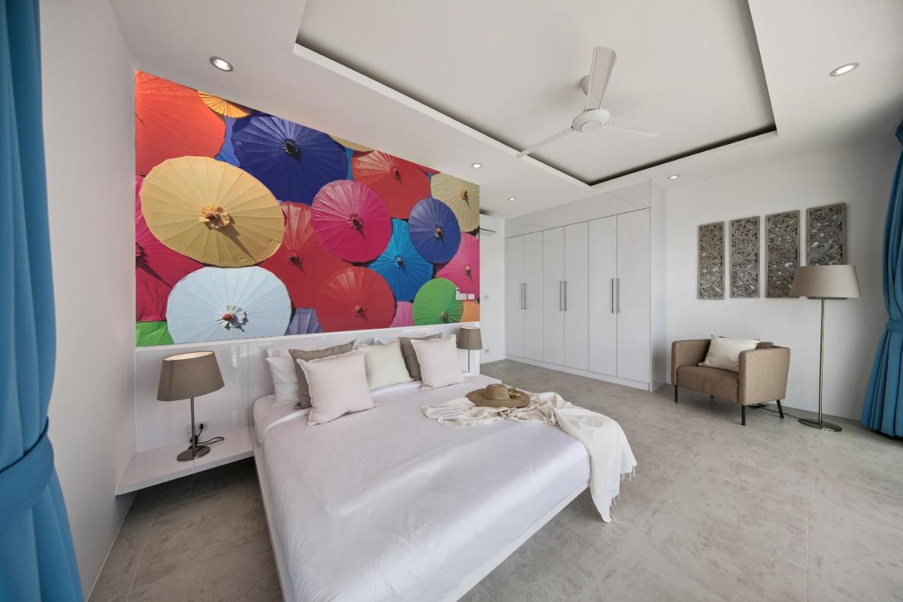Beachside Villa - B18 - At Bayside Luxury Villas Samrong Bay Beach, 4 Bed 5 Bath, Sea & Sunset Views, Only 200M Walk To The Beach Choeng Mon Eksteriør bilde