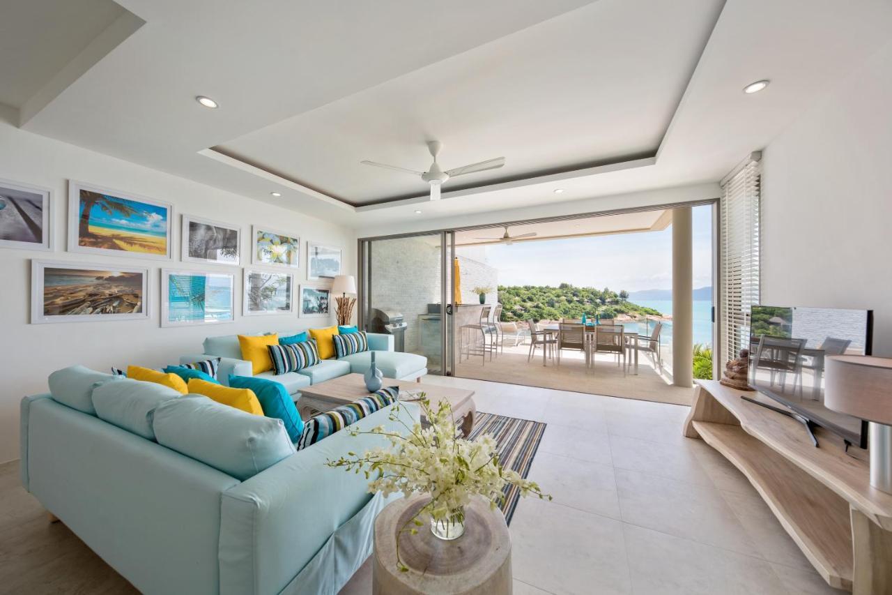 Beachside Villa - B18 - At Bayside Luxury Villas Samrong Bay Beach, 4 Bed 5 Bath, Sea & Sunset Views, Only 200M Walk To The Beach Choeng Mon Eksteriør bilde
