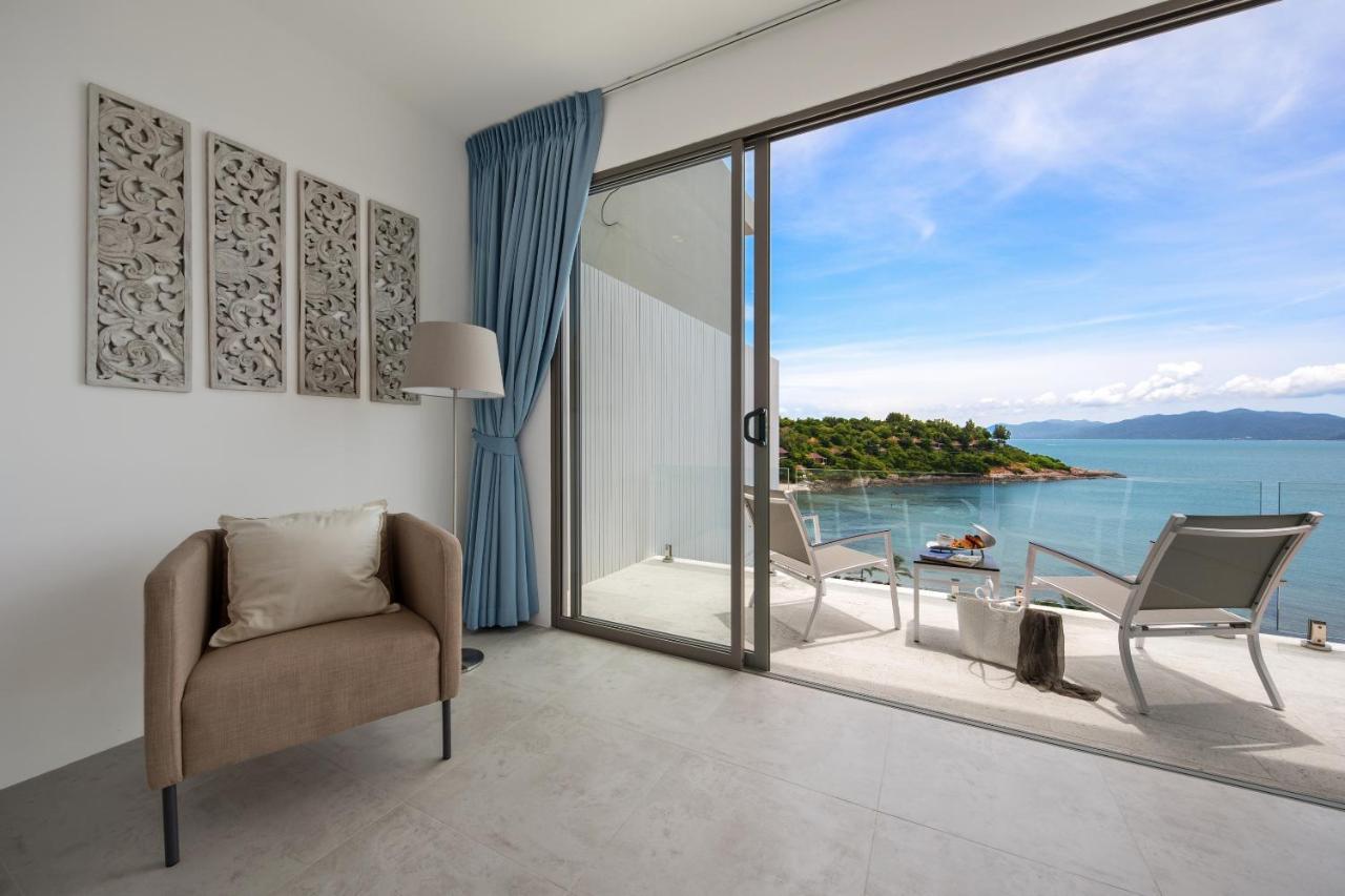 Beachside Villa - B18 - At Bayside Luxury Villas Samrong Bay Beach, 4 Bed 5 Bath, Sea & Sunset Views, Only 200M Walk To The Beach Choeng Mon Eksteriør bilde