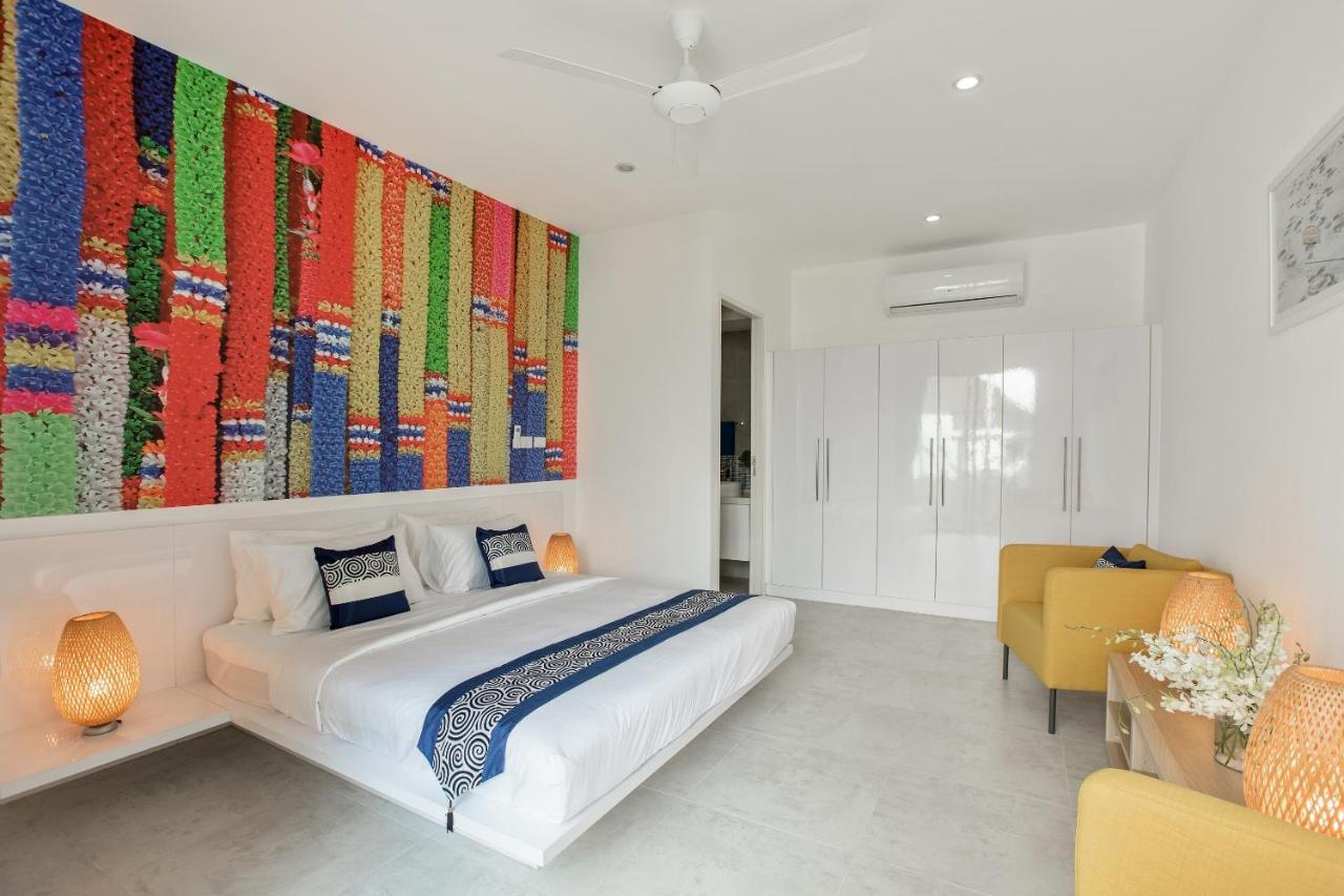 Beachside Villa - B18 - At Bayside Luxury Villas Samrong Bay Beach, 4 Bed 5 Bath, Sea & Sunset Views, Only 200M Walk To The Beach Choeng Mon Eksteriør bilde