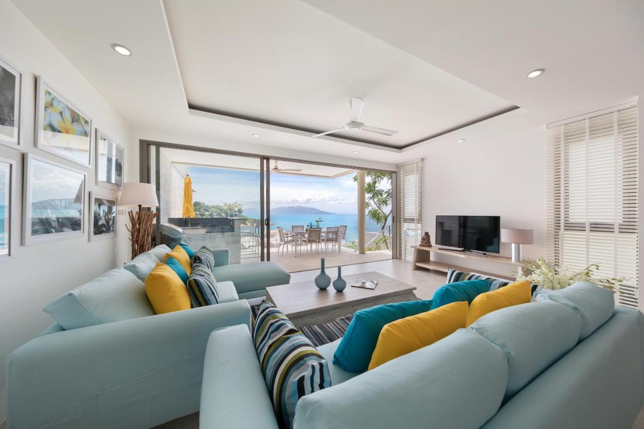 Beachside Villa - B18 - At Bayside Luxury Villas Samrong Bay Beach, 4 Bed 5 Bath, Sea & Sunset Views, Only 200M Walk To The Beach Choeng Mon Eksteriør bilde
