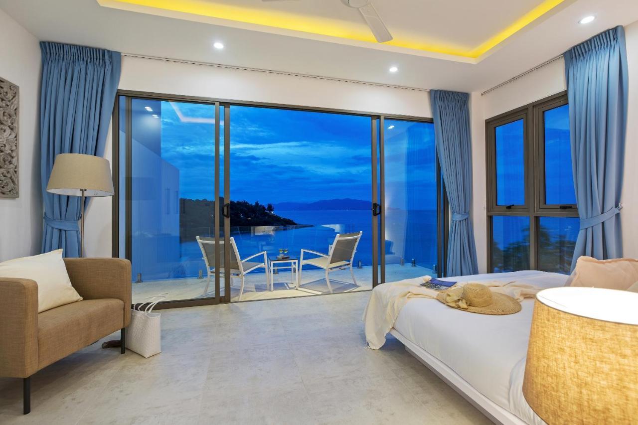 Beachside Villa - B18 - At Bayside Luxury Villas Samrong Bay Beach, 4 Bed 5 Bath, Sea & Sunset Views, Only 200M Walk To The Beach Choeng Mon Eksteriør bilde