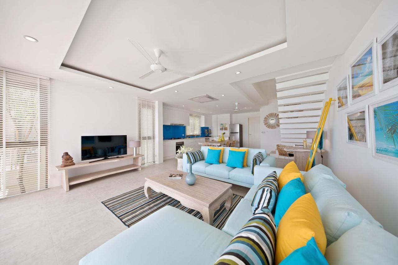 Beachside Villa - B18 - At Bayside Luxury Villas Samrong Bay Beach, 4 Bed 5 Bath, Sea & Sunset Views, Only 200M Walk To The Beach Choeng Mon Eksteriør bilde